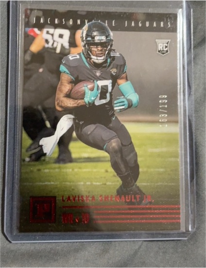 2020 Panini Chronicles #PA-22 Laviska Shenault Jr. — front