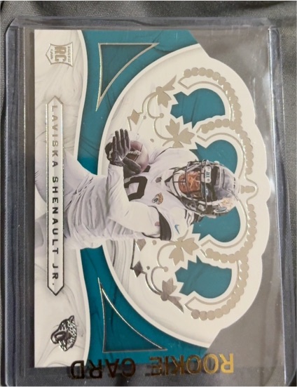 2020 Panini Chronicles Crown Royale #CR-20 Laviska Shenault Jr. — front