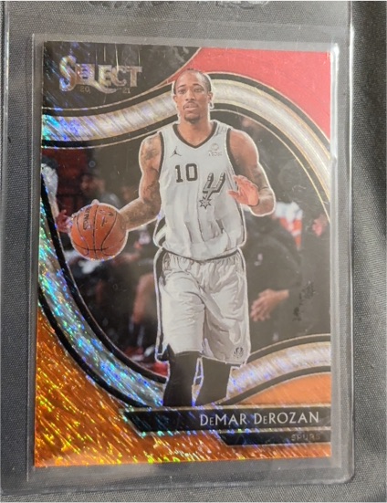 2020-21 Panini Select #220 DeMar DeRozan — front