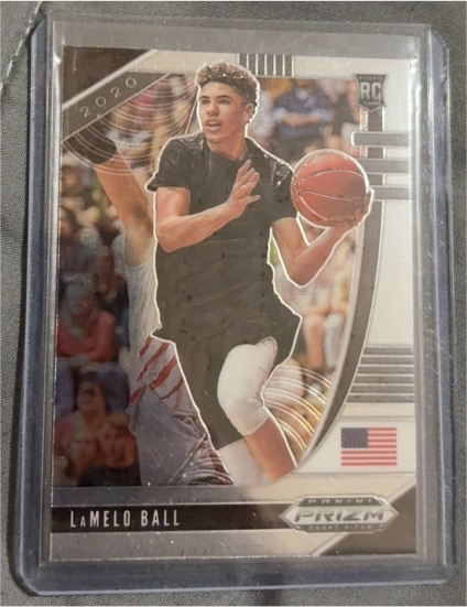 2020-21 Panini Prizm Draft Picks #3 LaMelo Ball — front