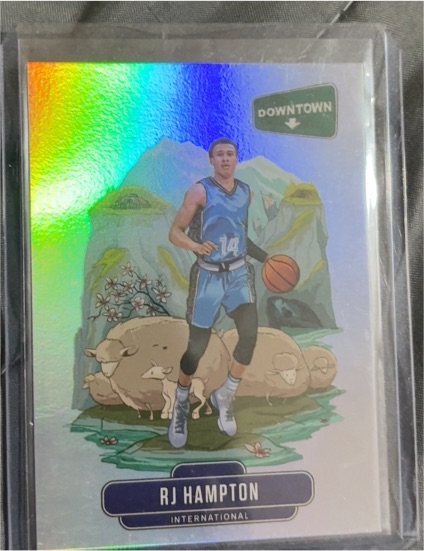 2020 Panini Prizm Draft Picks Downtown #D-12 RJ Hampton — front