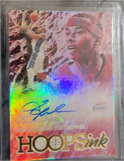 2020-21 Panini NBA Hoops Hoops Ink #HI-QRI Quentin Richardson — front