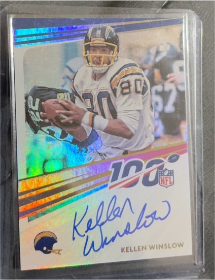 2020 Panini NFL 100 #N100-KW Kellen Winslow — front