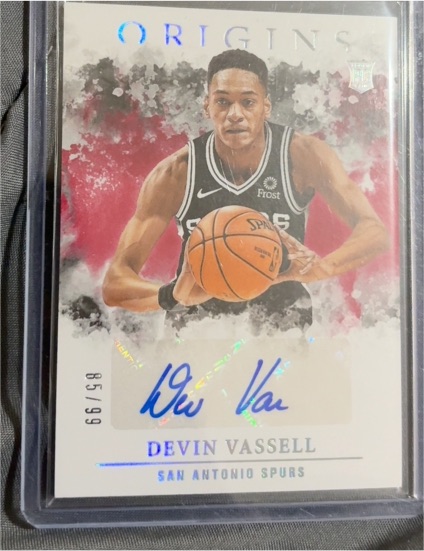 2020-21 Panini Origins #RA-VAS Devin Vassell — front