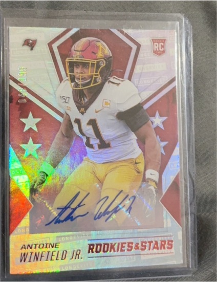 2020 Panini Rookies & Stars Antoine Winfield Jr. Rookie Card — front