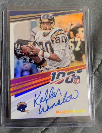 2020 Panini NFL 100 #N100-KW Kellen Winslow — front