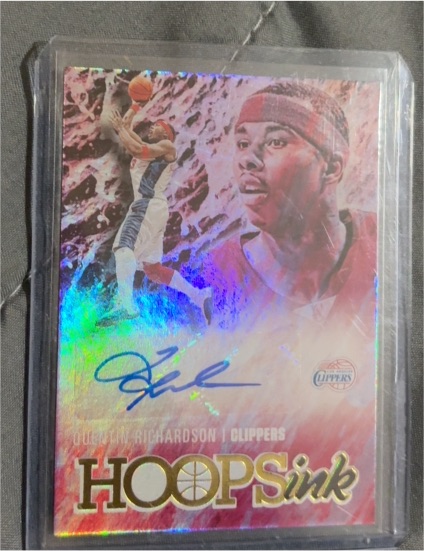 2020-21 Panini NBA Hoops Ink #HI-QRI Quentin Richardson — front