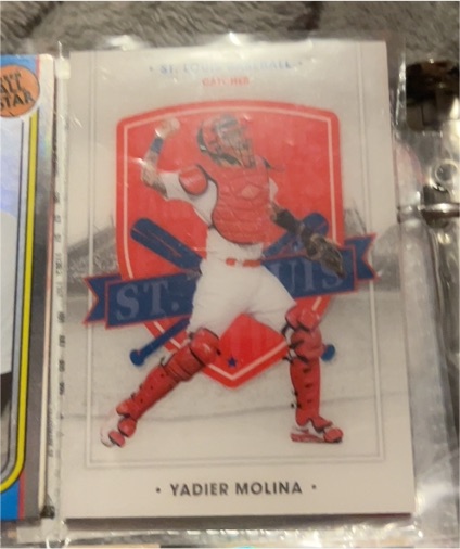 2021 Panini Chronicles America's Pastime #63 Yadier Molina — front