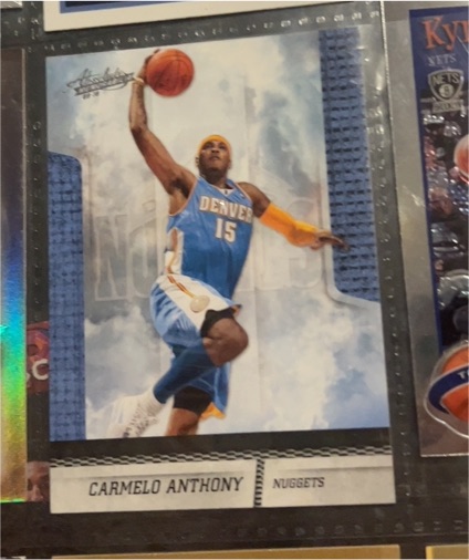 2009-10 Absolute Memorabilia Carmelo Anthony #? Denver Nuggets — front