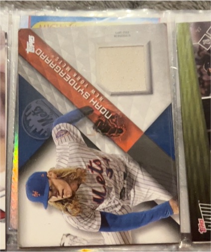2018 Topps Major League Material Series 1 #MLM-NS Noah Syndergaard — front