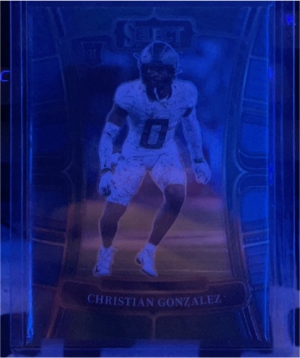 2023 Panini Select Draft Picks #15 Christian Gonzalez — front