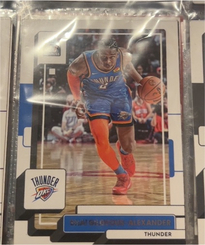 2022-23 Donruss #100 Shai Gilgeous-Alexander — front