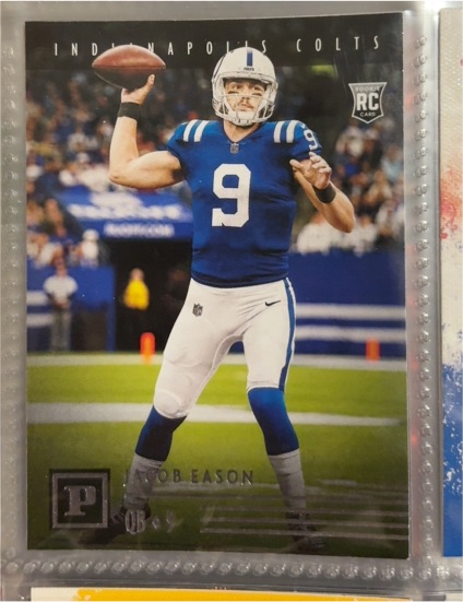 2020 Panini Chronicles #PA-7 Jacob Eason — front