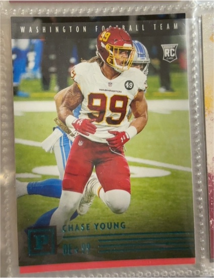 2020 Panini Chronicles #PA-35 Chase Young — front