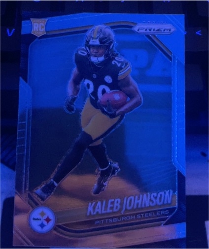 2025 Panini Prizm #379 Kaleb Johnson — front