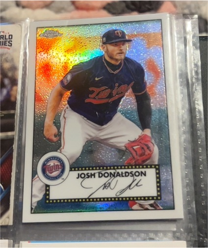 2021 Topps Chrome 1952 Redux #TC52-5 Josh Donaldson — front