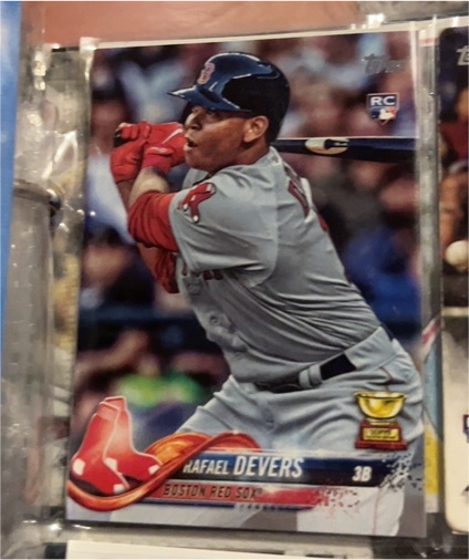 2018 Topps Series 1 #18 Rafael Devers — front