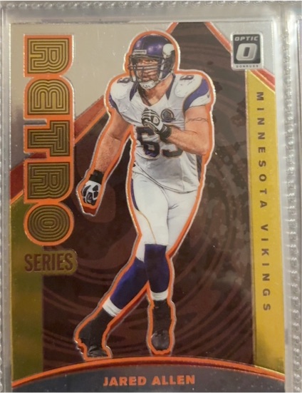 2020 Donruss Optic Retro Series #RS-JA Jared Allen — front