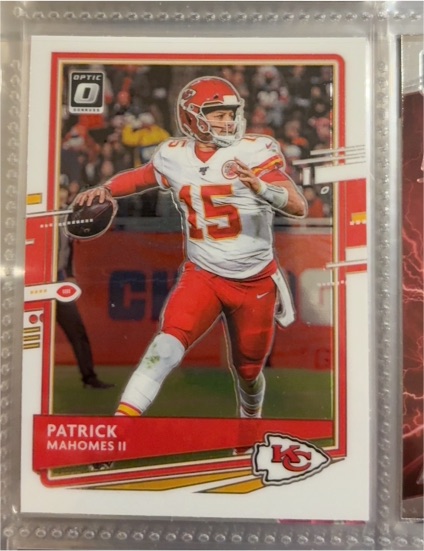 2020 Panini Donruss Optic #1 Patrick Mahomes II — front