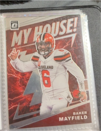 2020 Panini Donruss Optic #MH-9 Baker Mayfield — front