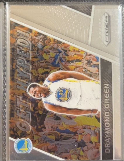 2017-18 Panini Prizm Get Hyped! #GH-DG Draymond Green — front