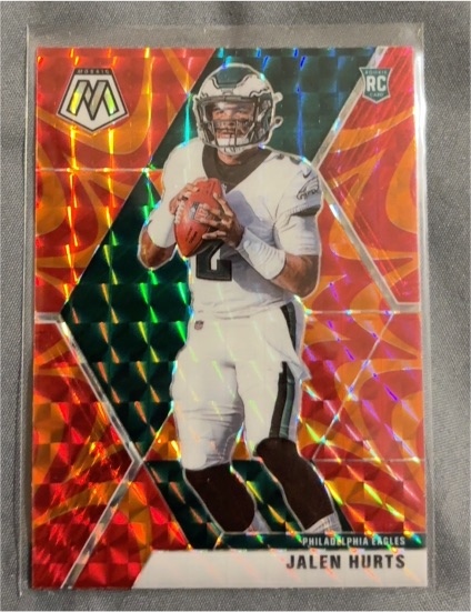 2020 Panini Mosaic #222 Jalen Hurts — front