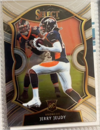 2020 Panini Select #56 Jerry Jeudy — front