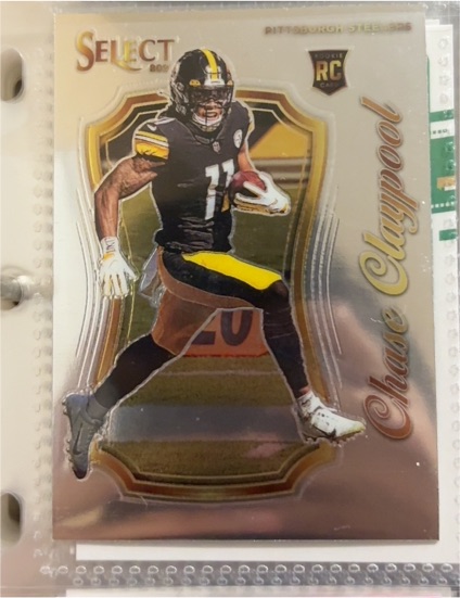 2020 Panini Select #SCR-20 Chase Claypool Select Certified Rookies — front