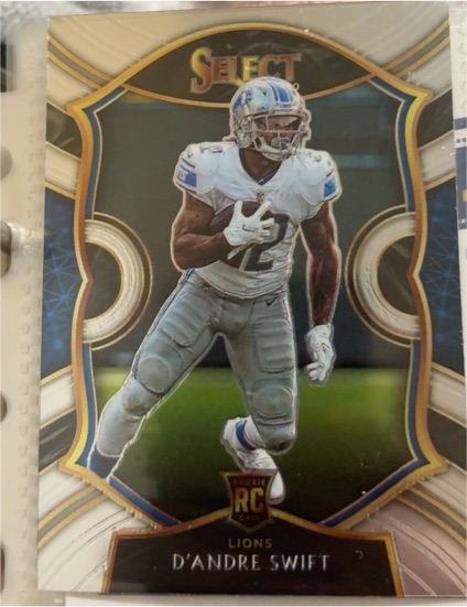2020 Panini Select #51 D'Andre Swift — front