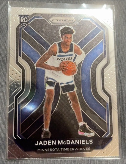 2020-21 Panini Prizm #277 Jaden McDaniels — front
