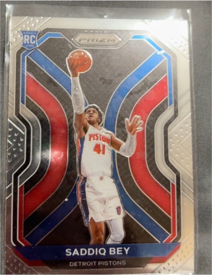2020-21 Panini Prizm #284 Saddiq Bey — front