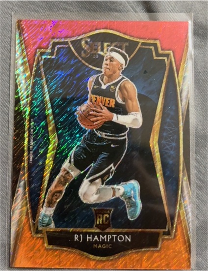 2020-21 Panini Select #195 RJ Hampton — front