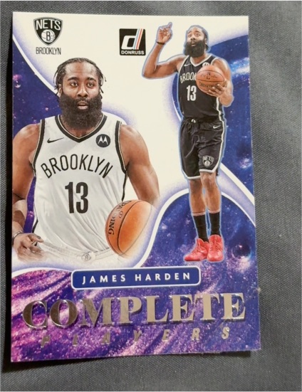 2021-22 Donruss Complete Players #8 James Harden — front
