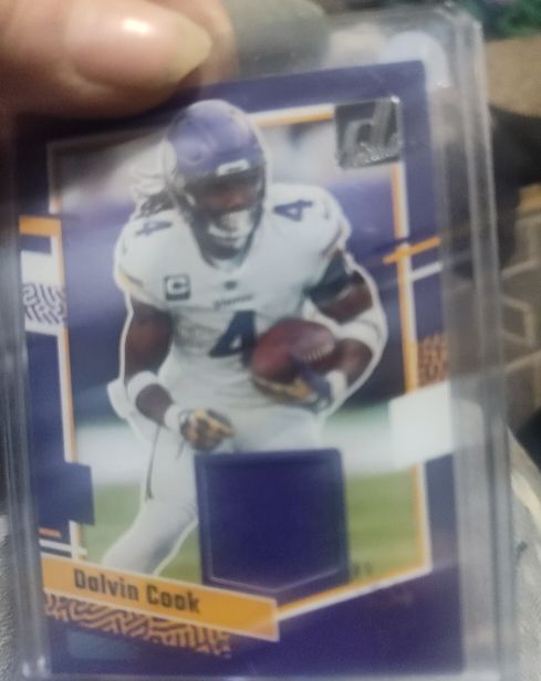 2023 Panini Donruss - Donruss Threads #DTH-DC Dalvin Cook (MEM) — front