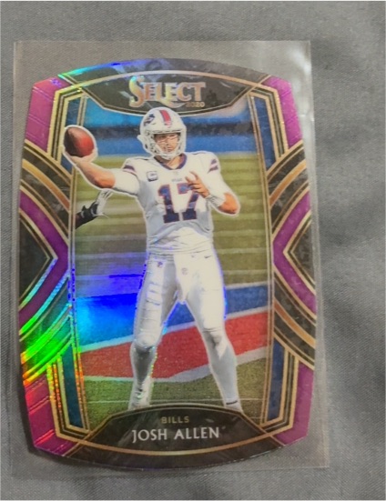 2020 Panini Select #222 Josh Allen — front