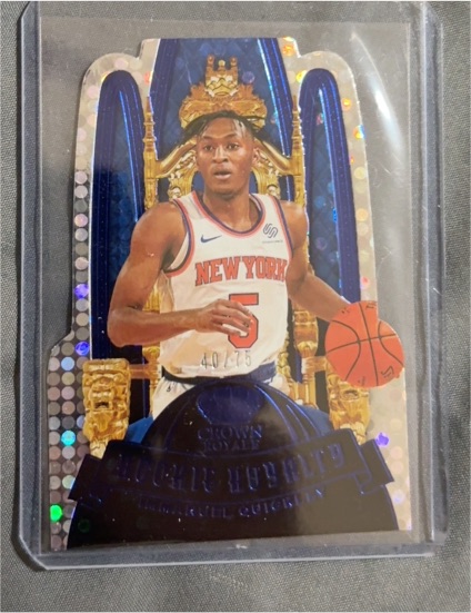 2020 Panini Crown Royale #5 Immanuel Quickley Rookie Royalty — front