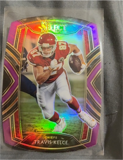2020 Panini Select #Travis Kelce — front