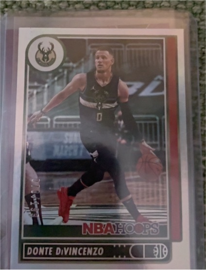 2021-22 Panini Hoops #93 Donte DiVincenzo — front