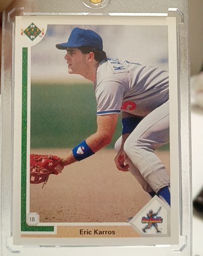 1991 Upper Deck #24 Eric Karros — front