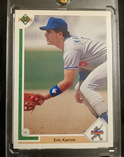 1991 Upper Deck #24 Eric Karros — front
