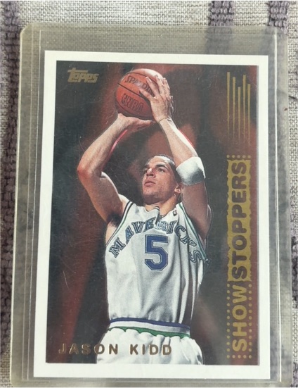 1995-96 Topps Show Stoppers #SS3 Jason Kidd — front