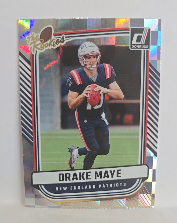 2024 Panini Donruss The Rookies #TR-39 Drake Maye — front