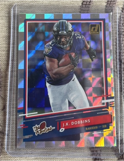 2020 Donruss The Rookies #TR-KD J.K. Dobbins — front