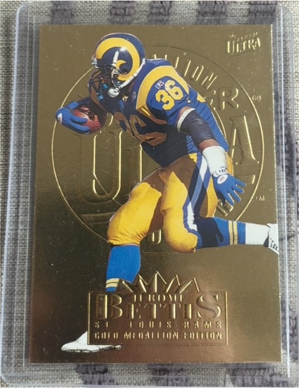 1995 Fleer Ultra #271 Jerome Bettis Gold Medallion — front