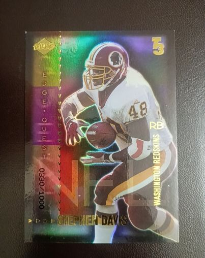 2000 Collector's Edge T3 Edge Quest #EQ30 Stephen Davis — front