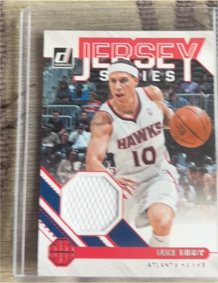 2020-21 Panini Donruss Jersey Series #JS-MBB Mike Bibby — front