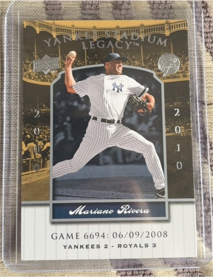 2008 Upper Deck Yankee Stadium Legacy #6694 Mariano Rivera — front