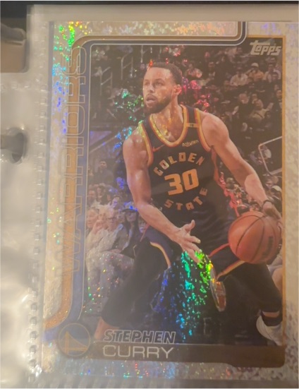 2025-26 Topps #30 Stephen Curry — front