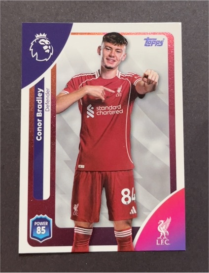 2025-26 Topps Premier League #168 Conor Bradley — front