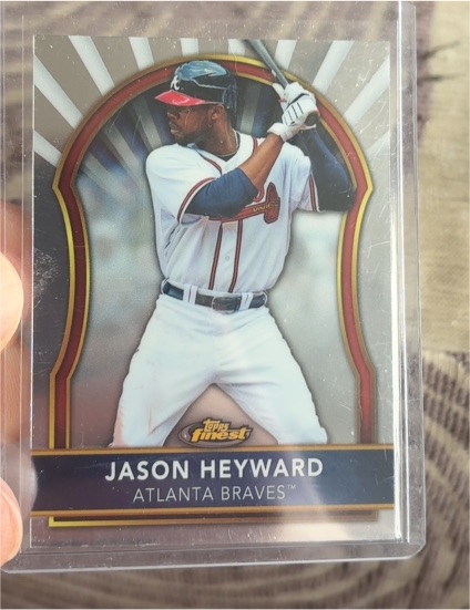 2011 Topps Finest #2 Jason Heyward — front